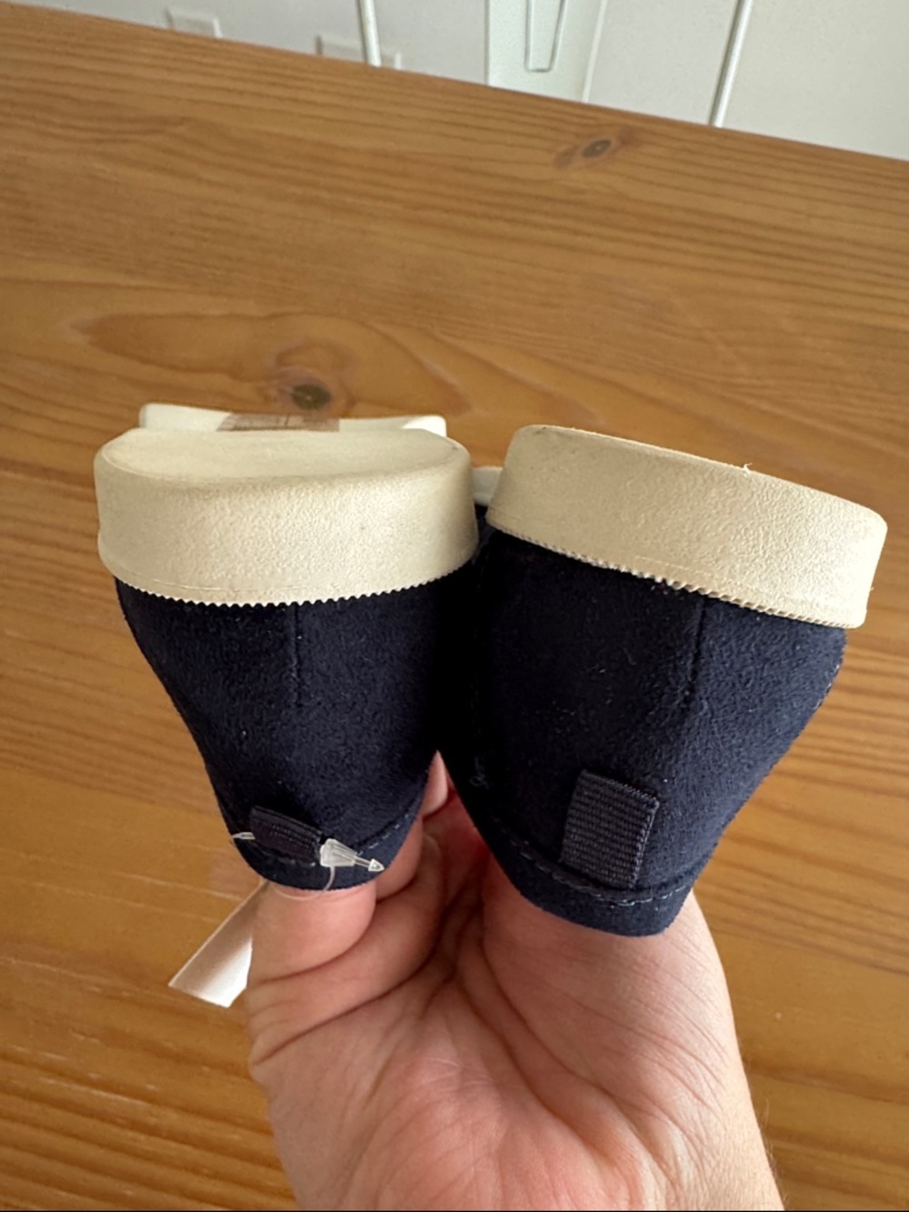 H&M boys Dark Blue Suede Penny Loafers - Picture 7 of 8
